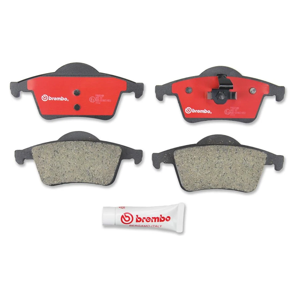 Kit de rotores de freno delanteros traseros y pastillas de freno Brembo para Volvo S60 2001-2009 Foto 2 de 4