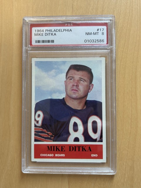 Mike Ditka 1964 Philadelphia Philadelphia