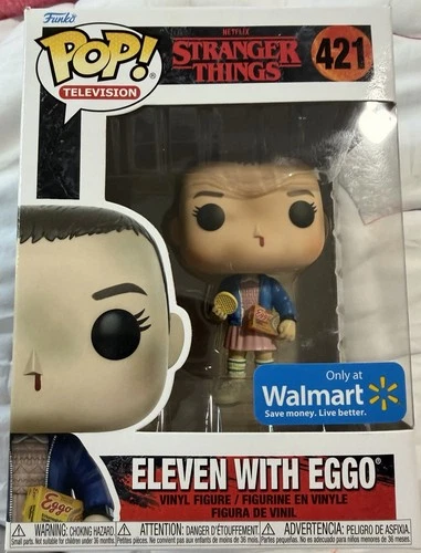 Funko Pop! Vinyl: Stranger Things - Eleven with Eggos #421