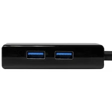 Startech Usb 3.0 To Gigabit Network Adapter With Built-in 2-port Usb Hub -