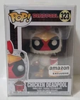 Funko Pop! Chicken Deadpool #323 Vinyl Figure Marvel Amazon Excl With Protector