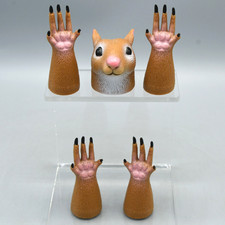Handisquirrel Squirrel Finger Puppet Archie McPhee Novelty Gag Gift