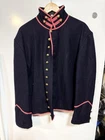 civil war union artillery shell jacket 12 buttons w bolsters 42 Deep Navy Blue