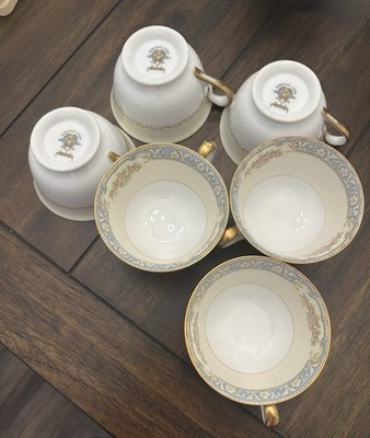 Royce 660 China By Noritake-Vintage-6 Piece Foot  Cup Set