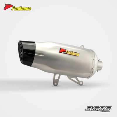 ZONTES 368G 2023 2024 2025 Exhaust Titanium Front Stainless Steel Rear