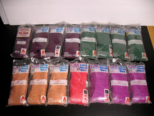 COLUMBIA MINERVA LATCH HOOK YARN PLUM SPEAR GREEN MELON MAGENTA LOT OF 15