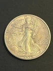 1944-D Walking Liberty Silver Half Dollar circulated
