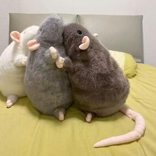 Jumbo Rat Plush, 2026 New Chonky Rat Plush, Weighted Mouse Stuffed Animal, Cute