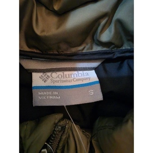 NWT Columbia Mens Powder Lite II Vest Stone Green Puffer Small 2087961 image 3