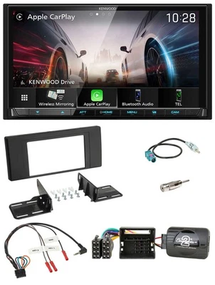 Kenwood Lenkrad 2DIN USB DAB Bluetooth Autoradio für Land Rover Range Rover Vogu - Bild 1 von 4