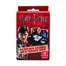 Cartamundi Card Game Harry Potter Playing Cards in a Magic Box VG/NM
