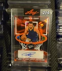 2024 LEAF COLLECTIVE MULTI SPORT AUTO STEPHEN CURRY AUTOGRAPH 2/4 NET BURNERS