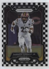 2023 Panini Prizm Black & White Checker Prizm Darrick Forrest Jr #296 1u6