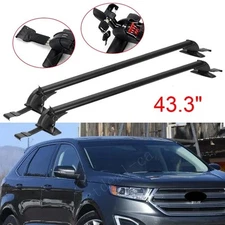 43.3" Roof Rack Cross Bars Luggage Cargo Carrier w/ Lock For Ford Edge 2007-2024