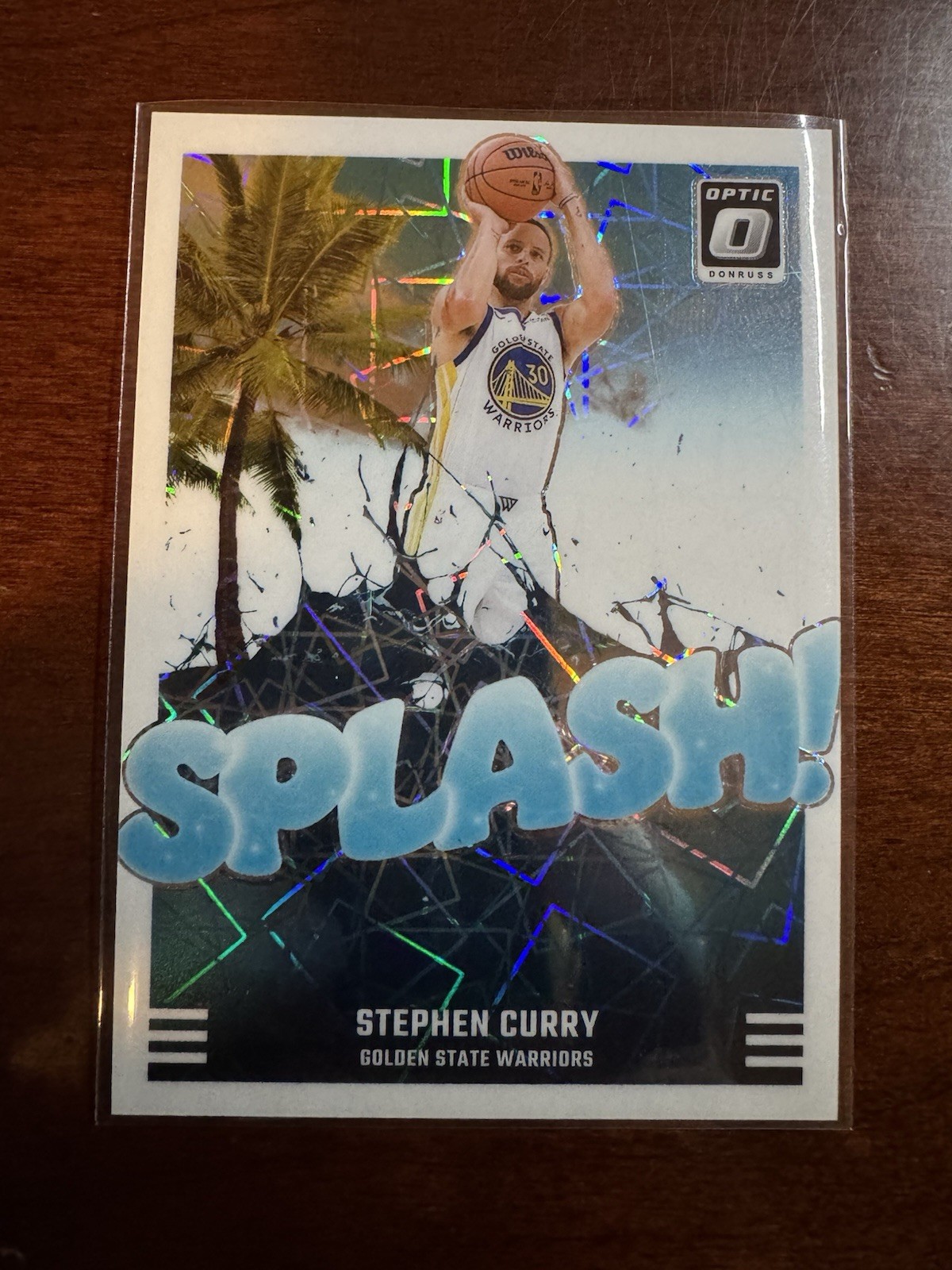 2024-25 Donruss Optic - Splash! - White Velocity /59 - Stephen Curry - Warriors
