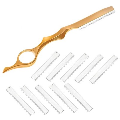 Hair Razors Cutting Thinning Styling Feather Razors Kit Salon Home Use
