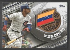 2020 Topps Baseball Global Game Medallion Black #GGMWC Willson Contreras 079/149