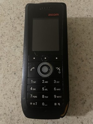 ASCOM D63 Messenger DECT Phone DH7-ABAA/1l - Used and scuffed but works
