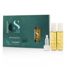 Alfaparf Milano Semi Di Lino Reconstruction SOS Emergency Oil Damaged Hair 