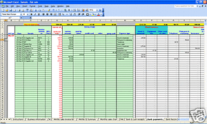 tattoo studio accounts spreadsheet template for 2019 year end non