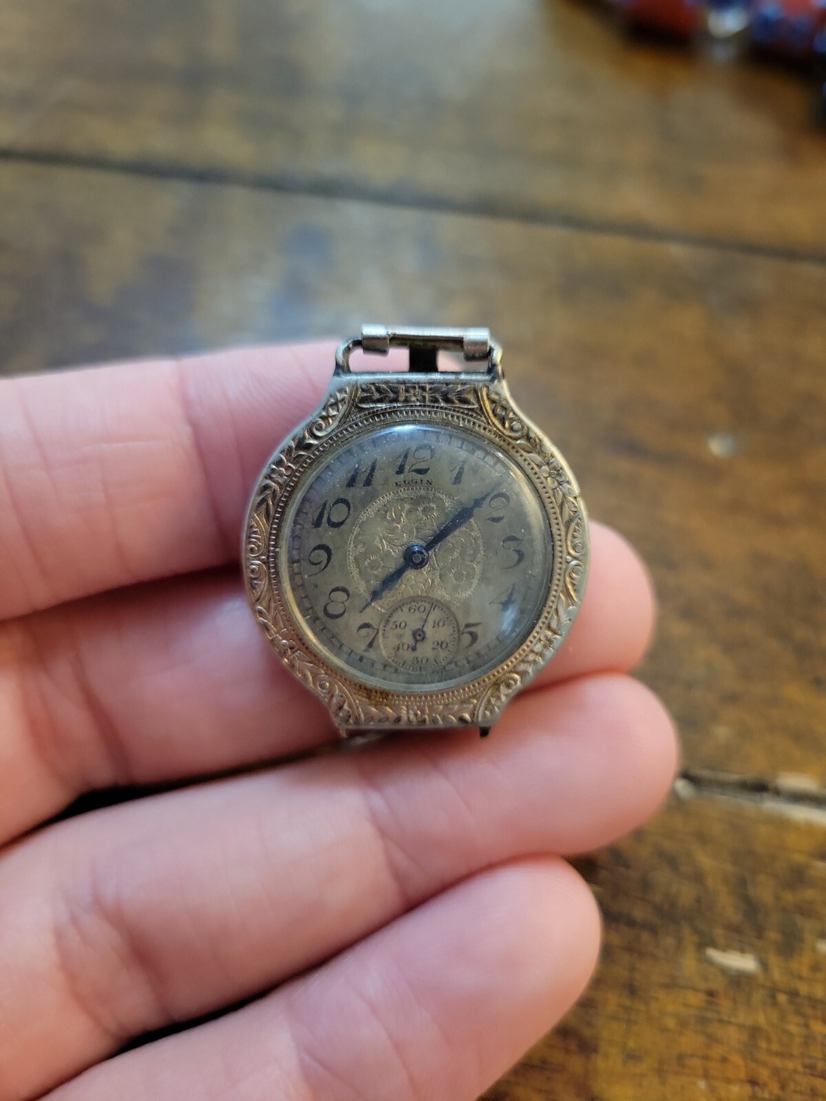 Vintage Gold Filled Elgin Engraved Watch As Is 평창군관광협의회