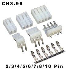 3.96mm Ch3.96 Connector Header Plugsockethousingcrimps Terminals 2 - 10 Pins 3.96mm Ch3.96 Connector Header Plugsockethousingcrimps Terminals 2 - 10 Pins