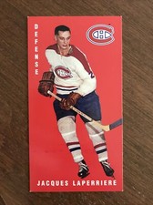 Jacques Laperriere 1994-95 Parkhurst Parkies Tall Boy #72 Montreal Canadiens HOF