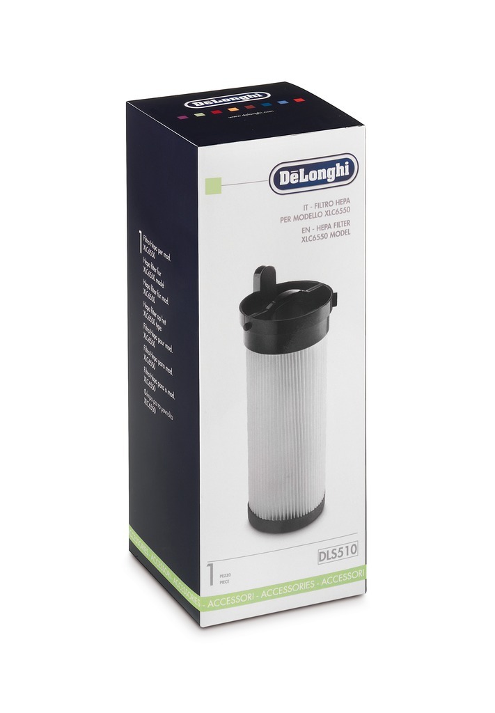 Delonghi filtro HEPA DLS510 scopa Colombina Class 2.0 XLC6550M XL295.40 XLC6550