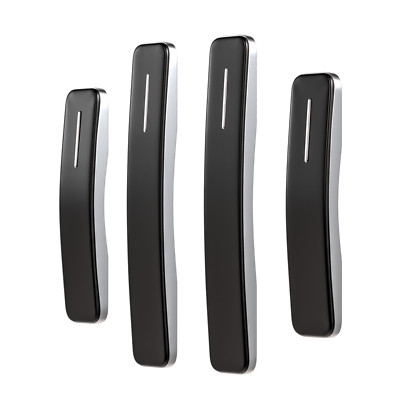 4x Car Door Edge Gap Guard Scratch Protector Anti-collision Corner Bumper Strip