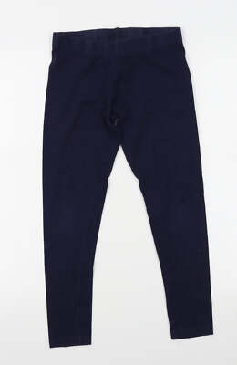 NEXT Jogginghose Mädchen blau Baumwollmischung Größe 11 Jahre Leggins