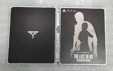 The Last Of Us Remastered Custom made G2 Steelbook Case For PS4 No Game New