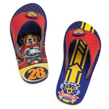 Disney Store Mickey Mouse Flip Flops Sandals Shoes Boy or Girl Size 9/10 11/12