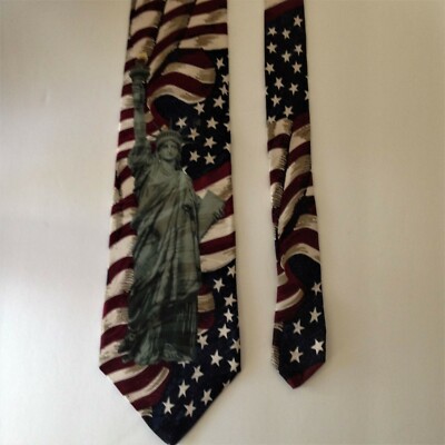 patriotic silk ties