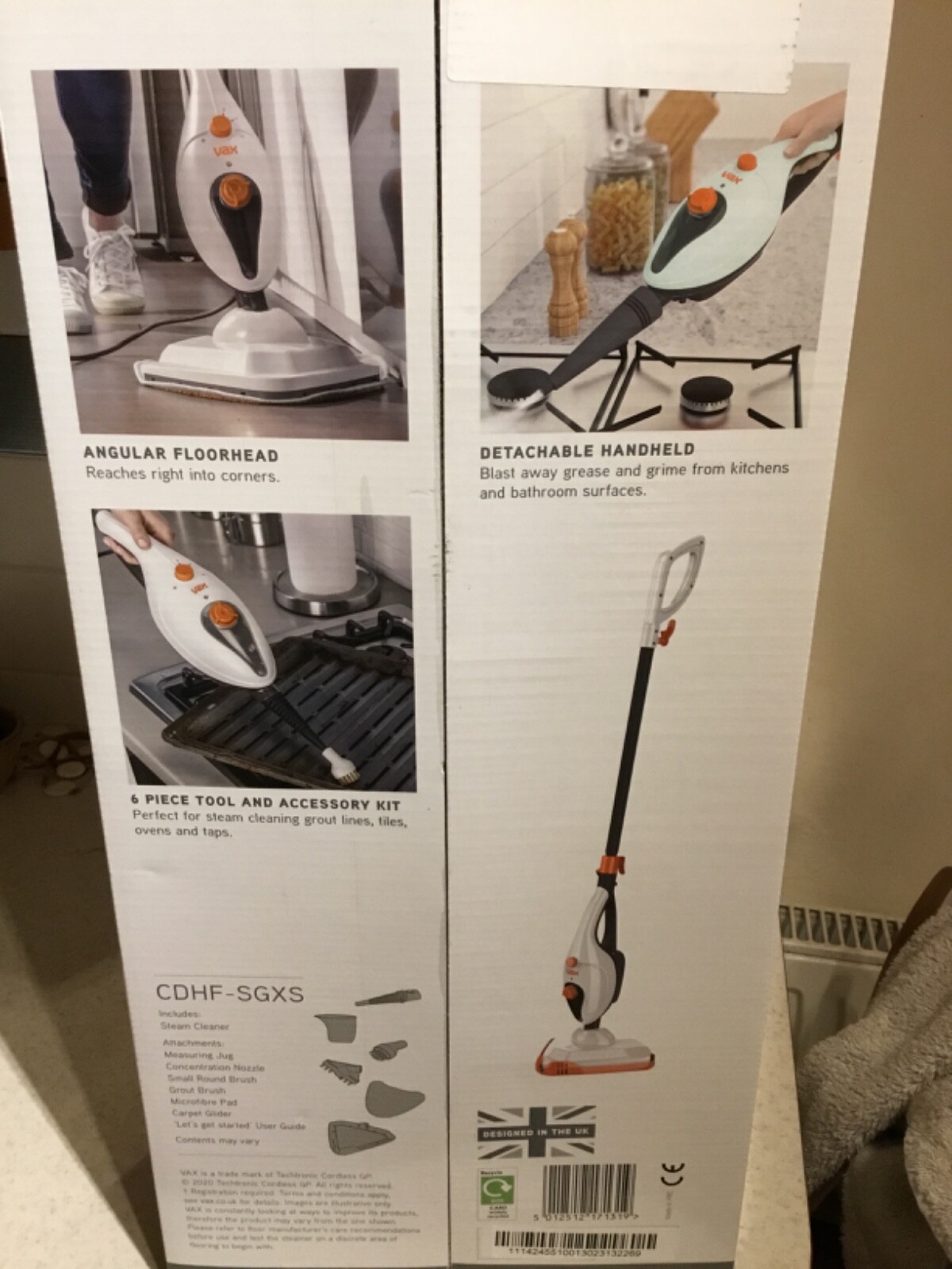 VAX steam mop, SteamGlide eBay