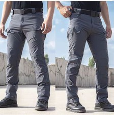 Tactical Cargo pants Men Work Pants Combat Outdoor Waterproof Hiking Trousers