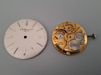 L.U. Chopard & Cie Uhrwerk und Zifferblatt