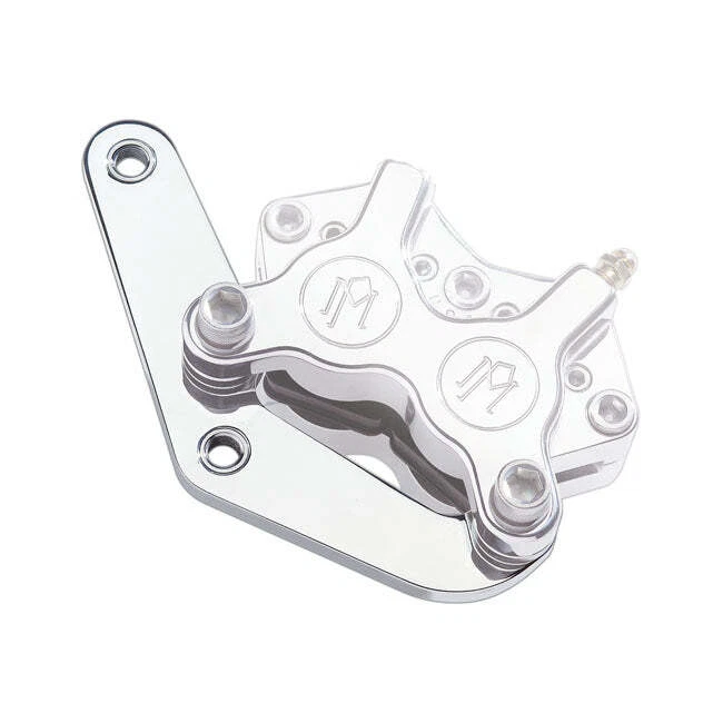 Performance Machine Motorcycle Caliper Bracket Front Left Chrome - 11.5 Inch - Image 2 of 3