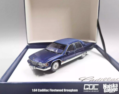 GOC 1/64 Cadillac Fleetwood diecast car model car gift blue | eBay