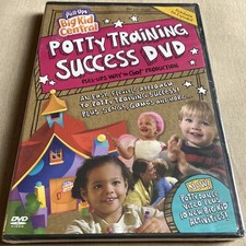 Pull Ups Big Kid Control Potty Training Success DVD Songs DISNEY Factory Sealed