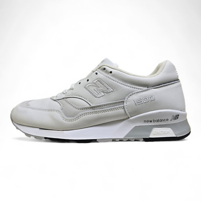 New Balance 1500 Made in UK White Trainers (M1500WG) UK