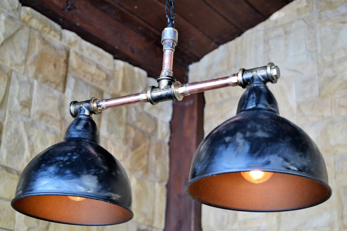 Industrial style bar lighting deals
