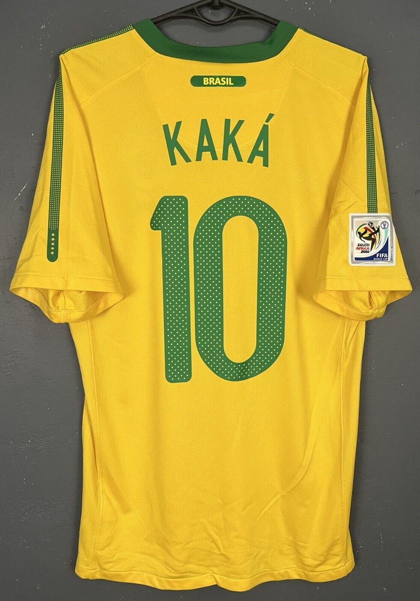 Kaká FIFA2010 Brazil shirt タグ付き FIFA2010スペイン代表ホーム