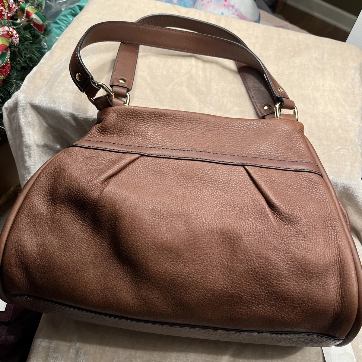 Leather Triple Bag