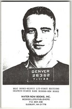 Water Row Books Catalog 438: Beat Books and Misfit Lit -- pristine 1991 catalog