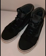 Vans Unisex Sk8-Hi Black Skate Shoes Women's Size 8, Men's Size 6.5 Pre-Owned