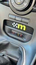 Ford Fiesta Mountune ST Cubby Hole Filler Interior Badge Accessory