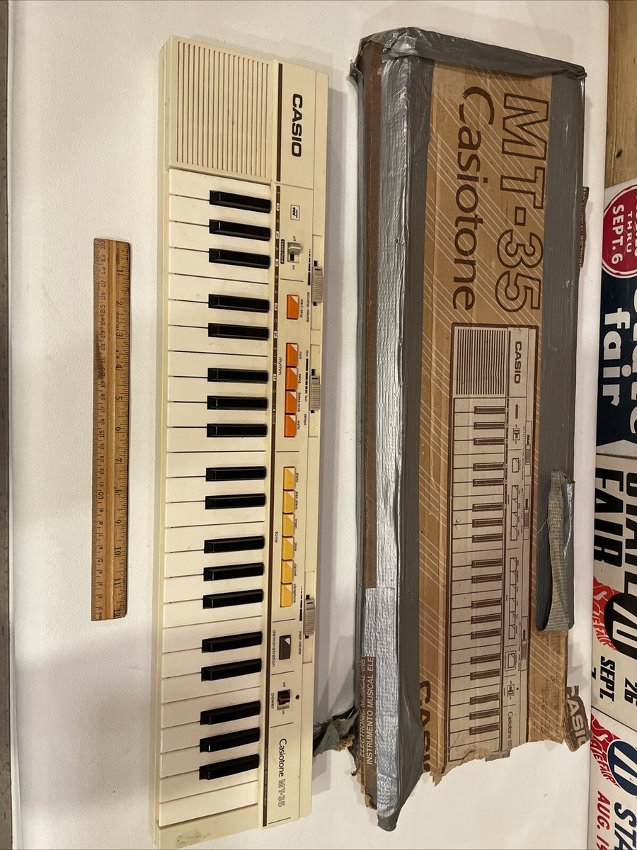 Casiotone Casio MT-35 Electronic Piano Keyboard Vintage