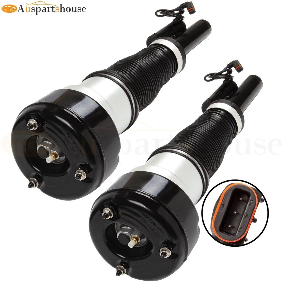 Pair Front Air Suspension Shock For Mercedes-Benz CL63 AMG CL550 S500 S550 5.5L - Image 2 of 4