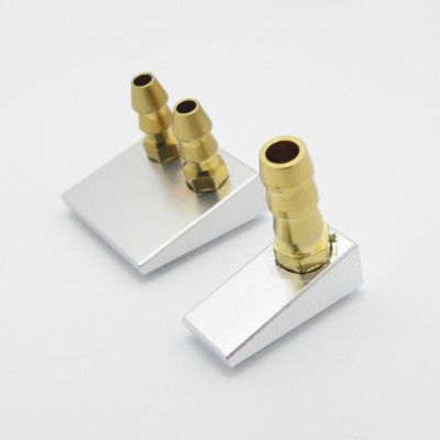 #ad Water Cooling Inlet Pickup Bottom Dual Water Nipple Nozzle for RC Boat MONO Cat $6.43