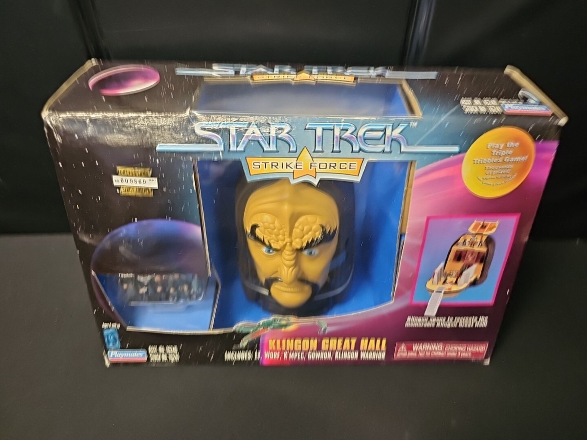 Star Trek Strike Force Klingon Great Hall + Borg Temple Playmates